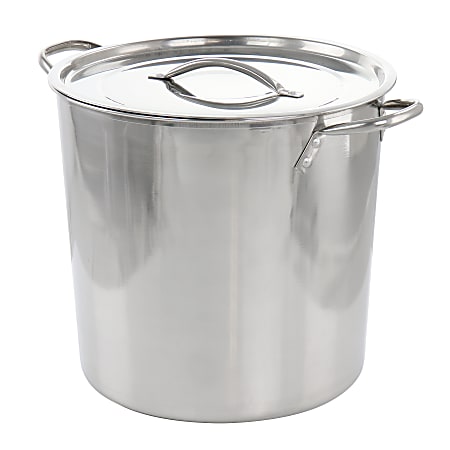 GIBSON STAINLESS STEEL STOCK POT 12QT