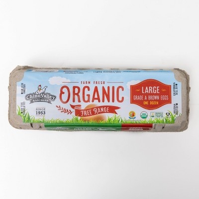 CHINO VALLEY ORGANIC BROWN EGGS 12C
