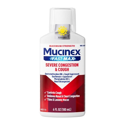 MUCINEX SEVERE CONGESTION & COUGH 6 OZ