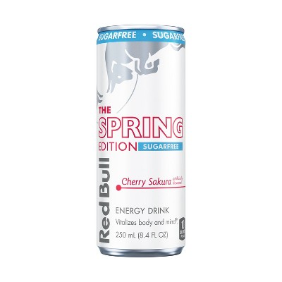 RED BULL CHERRY SAKURA SUGAR FREE 8.4 OZ