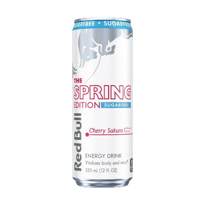 RED BULL CHERRY SAKURA SUGAR FREE 12 OZ