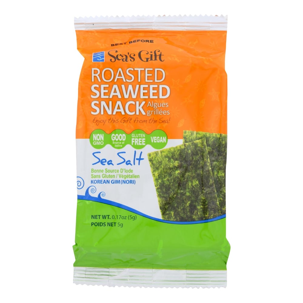 SEAS GIFT SEAWEED ROASTED SNACK