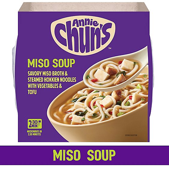 ANNIE CHUNS MISO SOUP BOWL 5.52 OZ