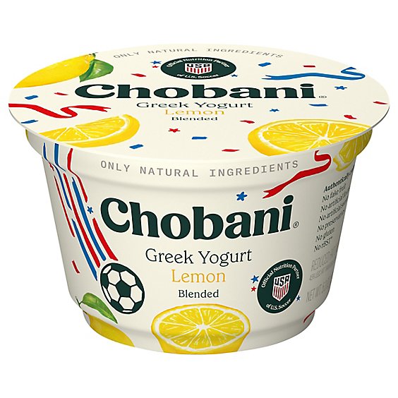 CHOBANI GREEK YOGURT LEMON 5.3
