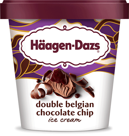 HAAGEN DAZS DOUBLE BELGIAN CHOCOLATE CHI