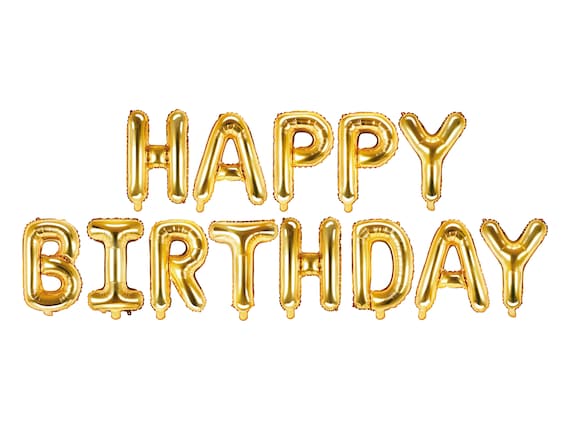 HAPPY BIRTHDAY  BALLOONS