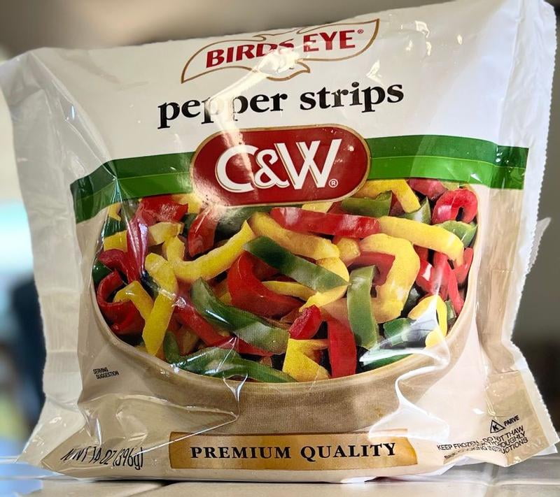 BIRDS EYE BELL PEPPERS STRIPS