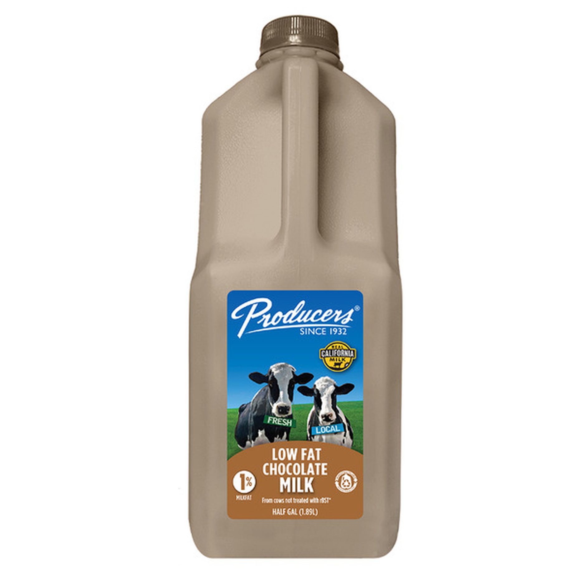 PRODUCERS LOW FAT CHOCOLATE MILK 1QT