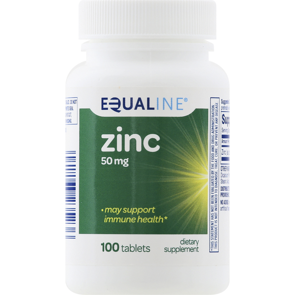 EQUALINE ZINC 50MG