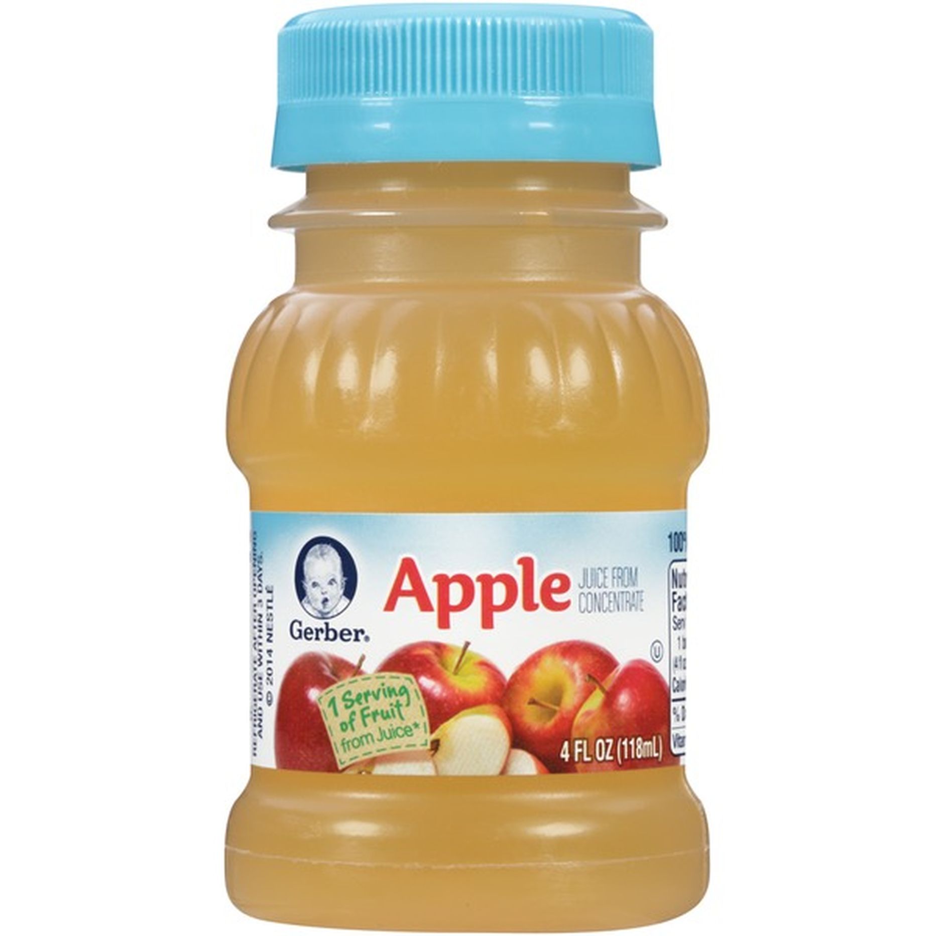GERBER APPLE JUICE 4 OZ