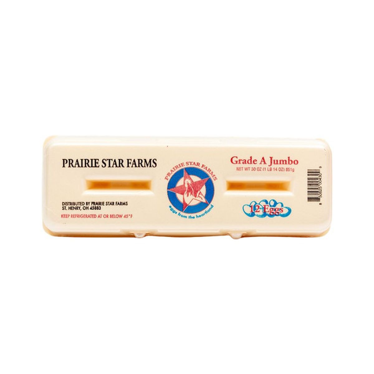 PRAIRIE STAR FARMS EGGS MEDIUM 12P