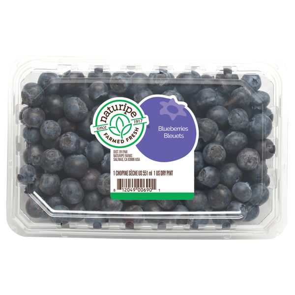 NATURIPE BLUEBERRIES 16 OZ