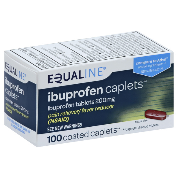 EQUALINE IBUPROFEN CAPLETS