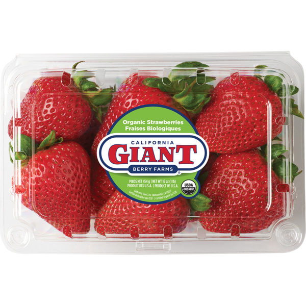 GIANT ORGANIC STRAWBERRY