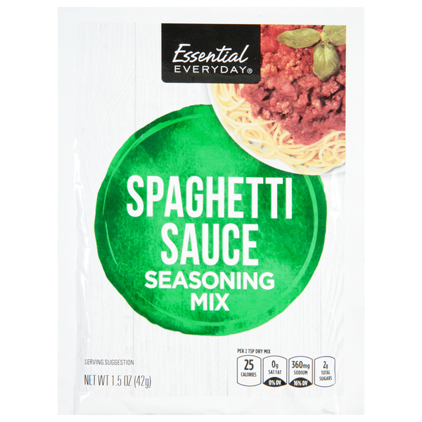 ESSENTIAL EVERYDAY SPAGHETTI SAUCE SEASONING MIX