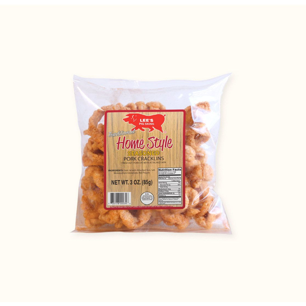 LEES HOME STYLE PORK CRACKLINS 3OZ
