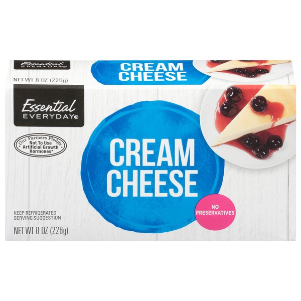 ESSENTIAL EVERYDAY CREAM CHEESE 8 OZ