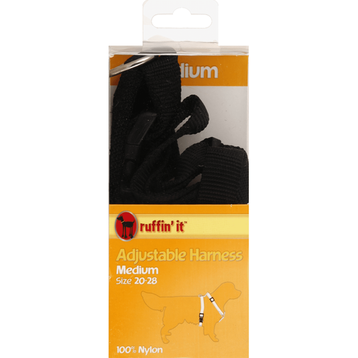 RUFFIN IT DOG HARNESS 20-28 INCH MEDIUM