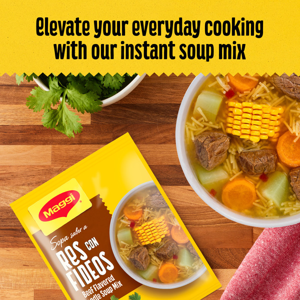 MAGGI BEEF FLAVORED NOODLE SOUP MIX 1.94OZ