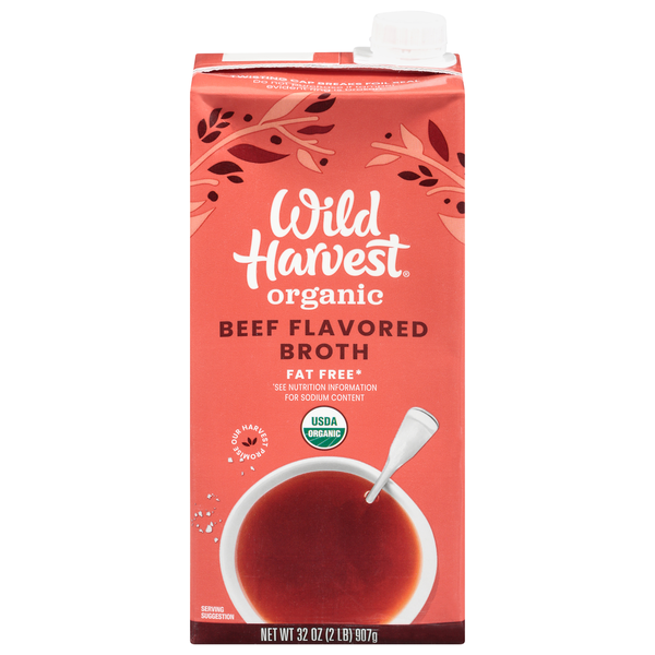 WILD HARVEST ORGANIC BEEF BROTH