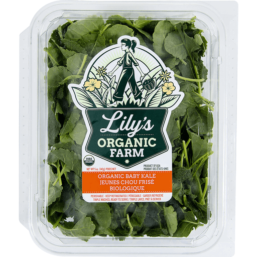 LILYS ORGANIC FARM BABY KALE