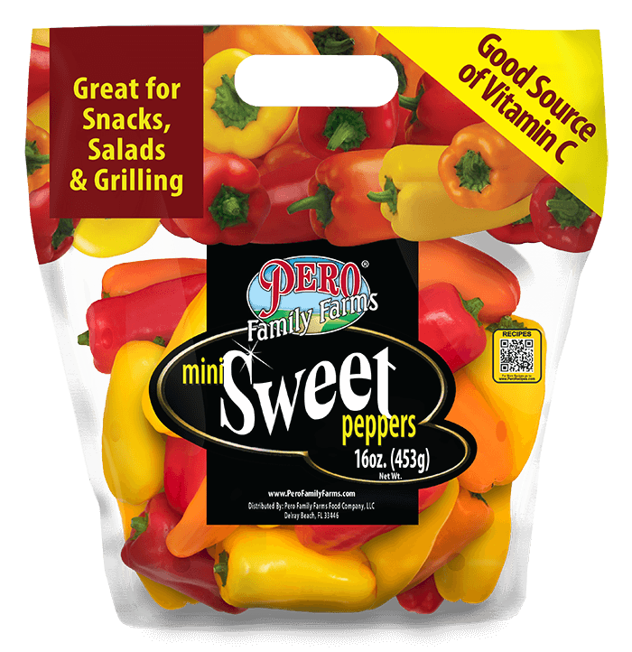 MINI PEPPERS SWEET 16 OZ