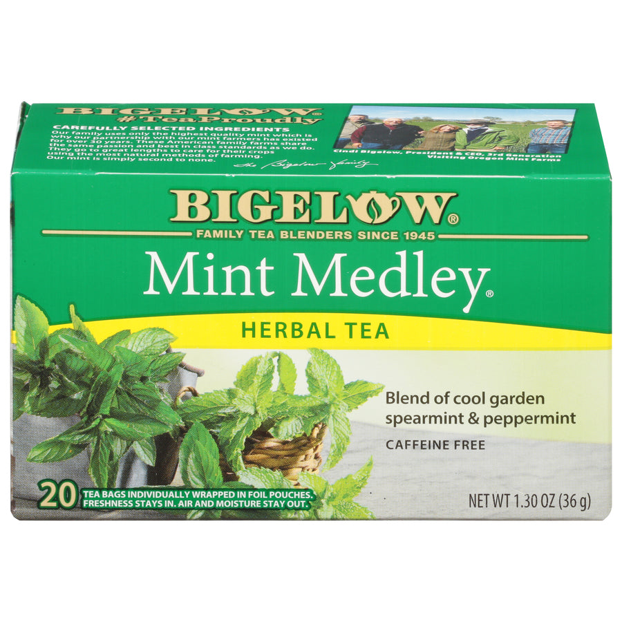 BIGELOW MINT MEDLEY TEA