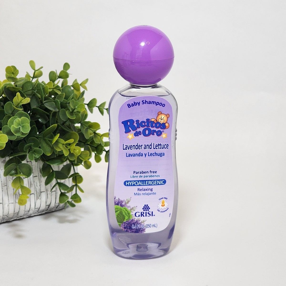 GRISI RICITOS LAVENDER & LETTUCE SHAMPOO 8.4 OZ