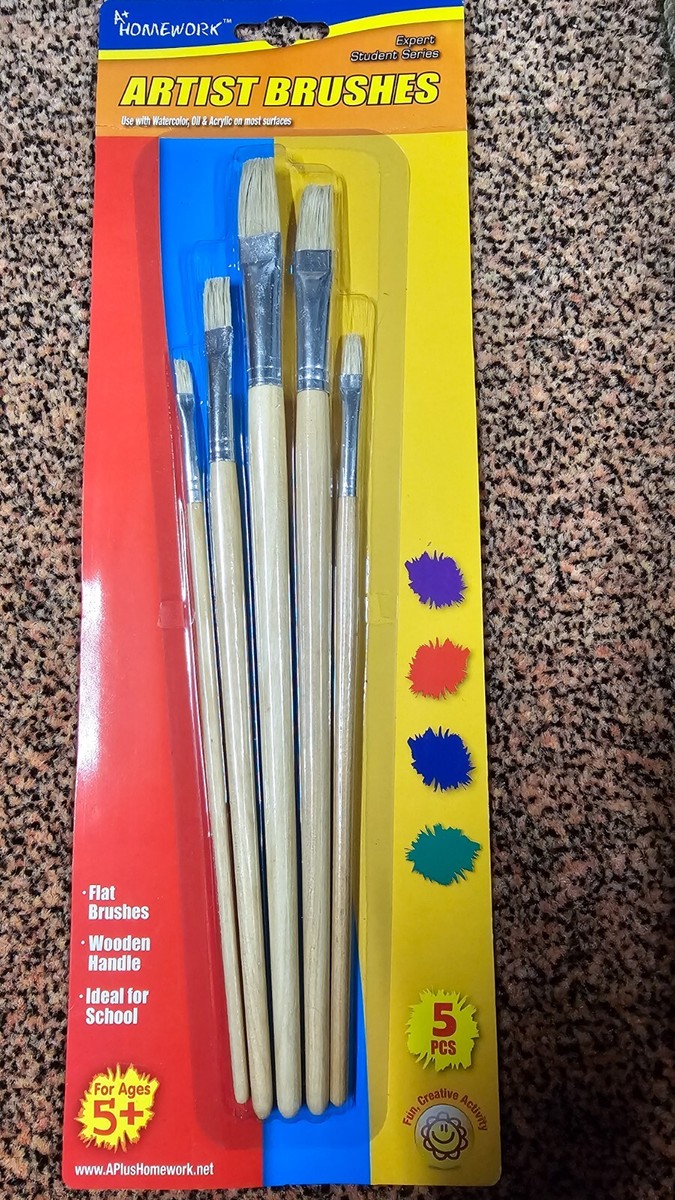 A+ HOMEWORK WATER COLOR PAINT BRUSH