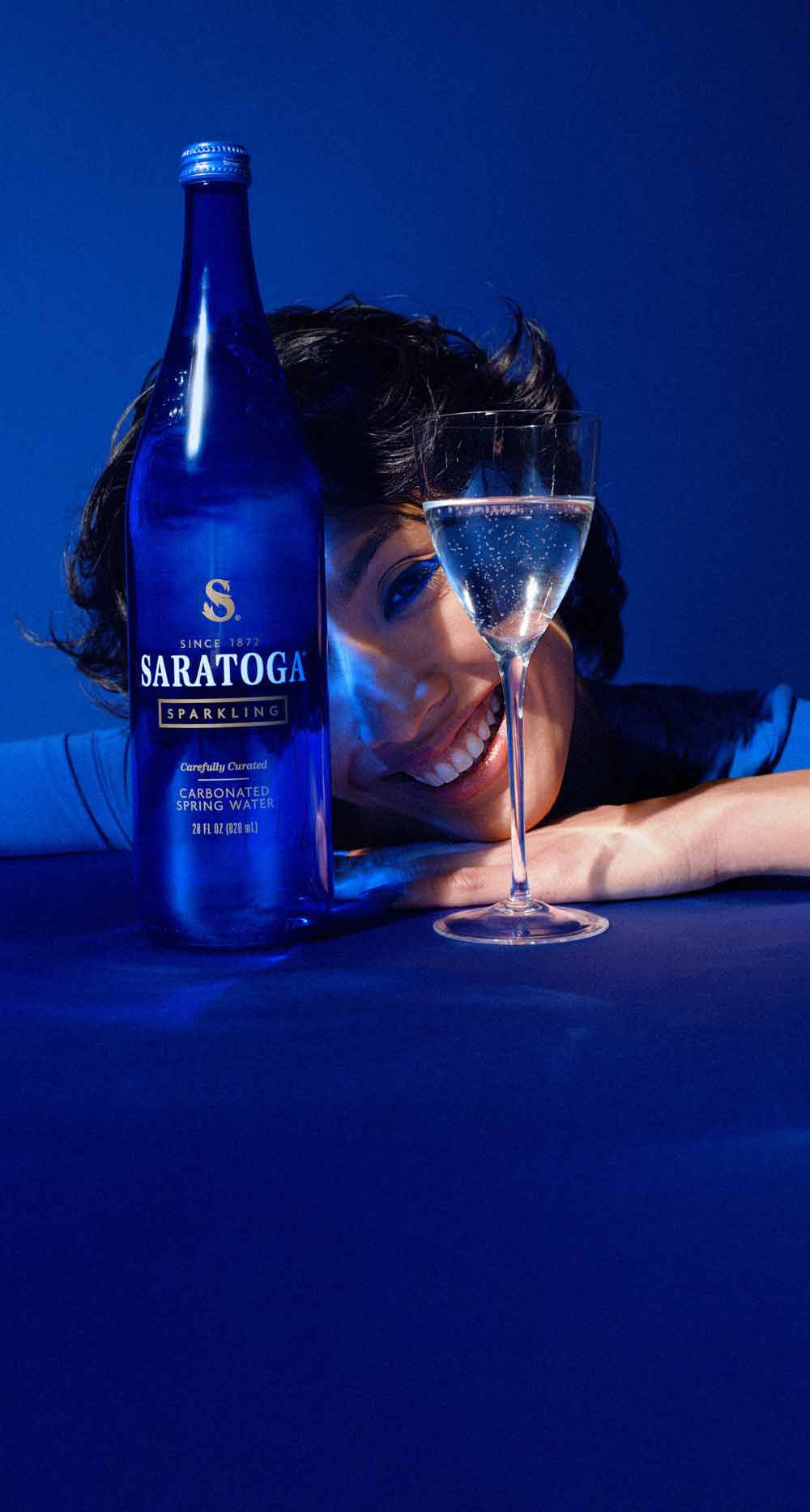 SARATOGA SPRING WATER SPARKLING