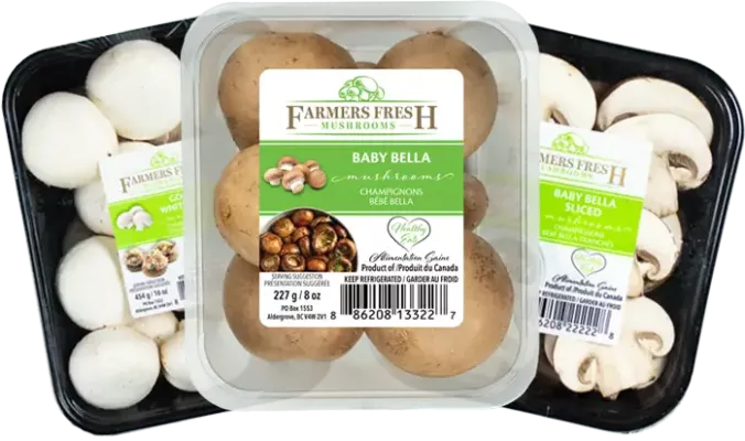 FARMERS FRESH MUSHROOM BABY BELLA