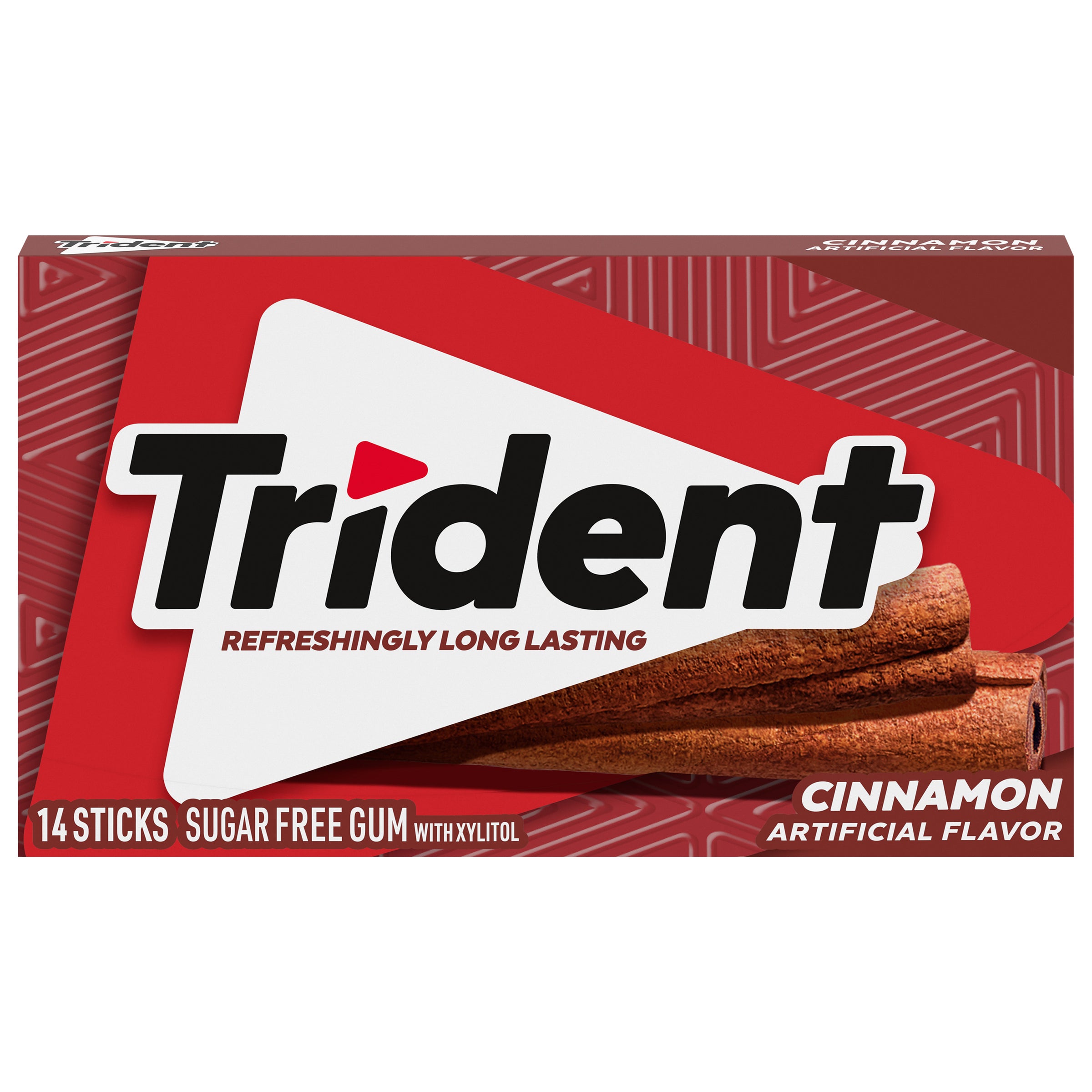 TRIDENT CINNAMON GUM SUGAR FREE