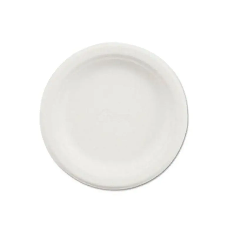 WHITE PAPER PLATES 8C