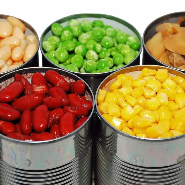 CANNED FRUITS & VEG