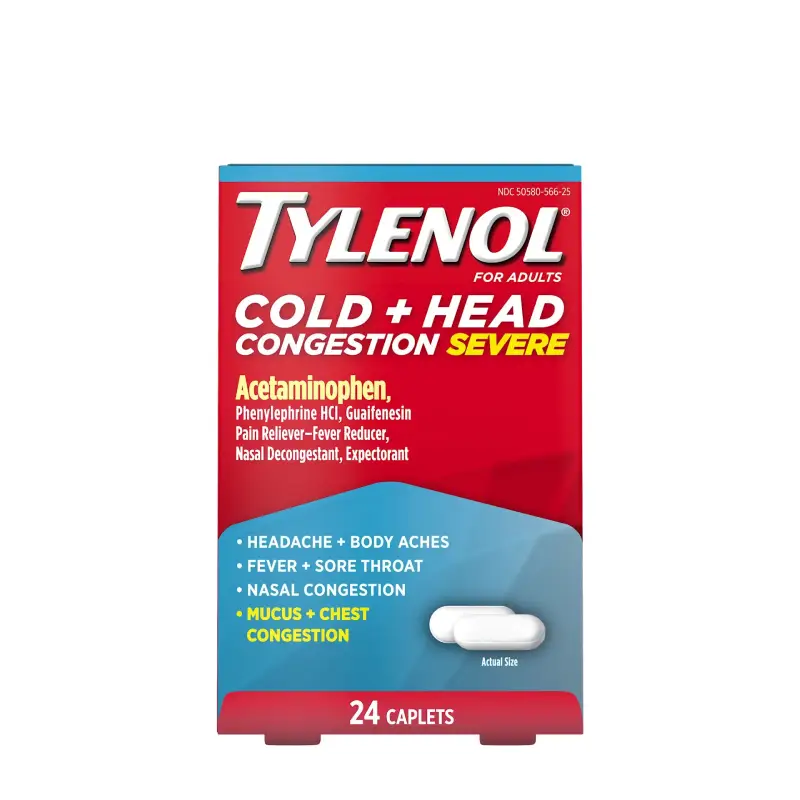 TYLENOL COLD & HEAD CONGESTION SEVERE