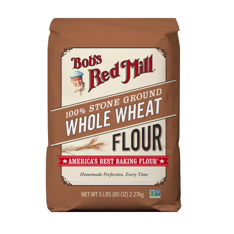 BOBS RED MILL WHOLE WHEAT FLOUR 5 LB