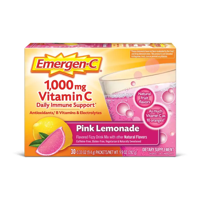 EMERGEN- C PINK LEMONADE