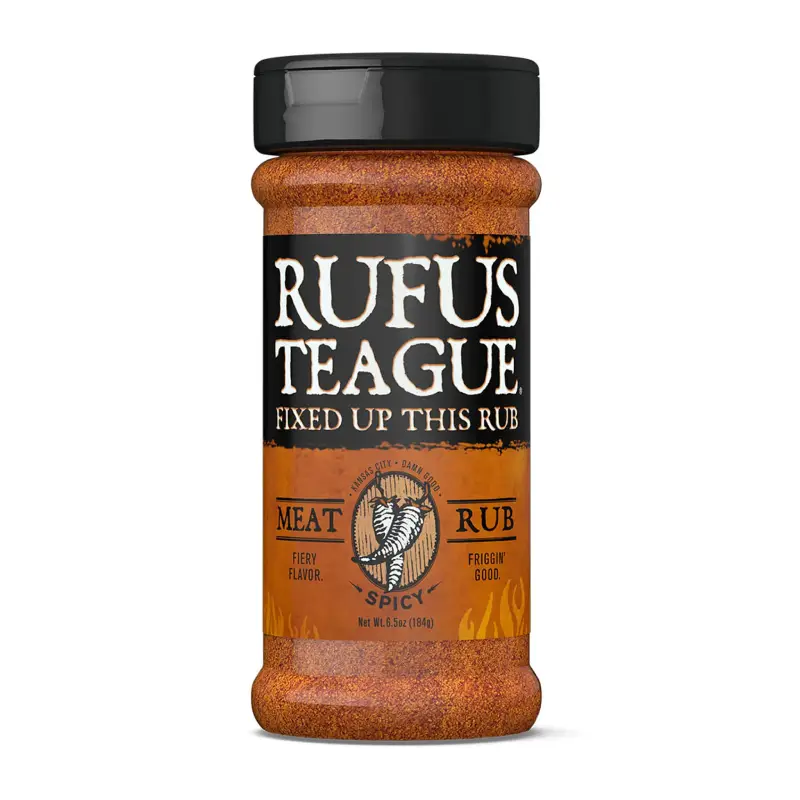 RUFUS TEAGUE MEAT RUB SPICY 6.5OZ