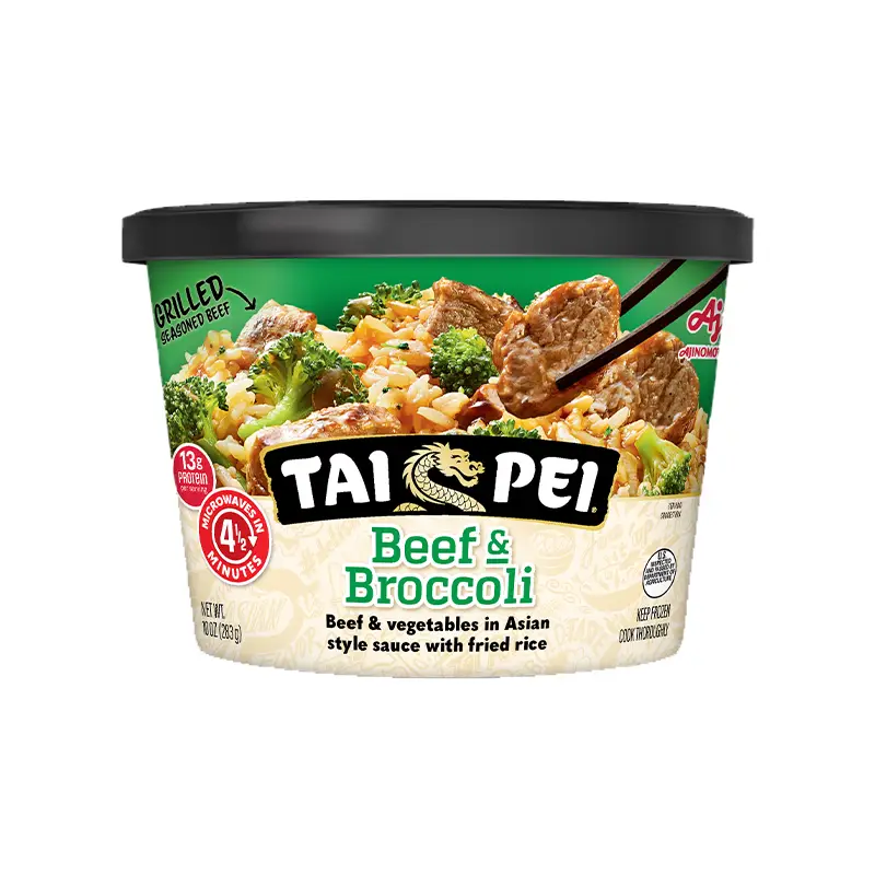 TAI PEI BEEF AND BROCCOLI