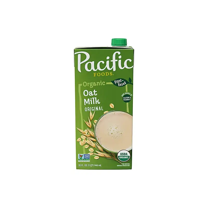 PACIFIC FOODS ORGANIC OAT MILK 32 OZ