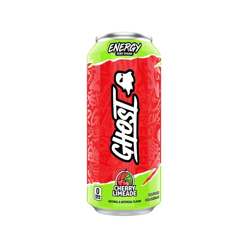 GHOST CHERRY LIMEADE 16 OZ