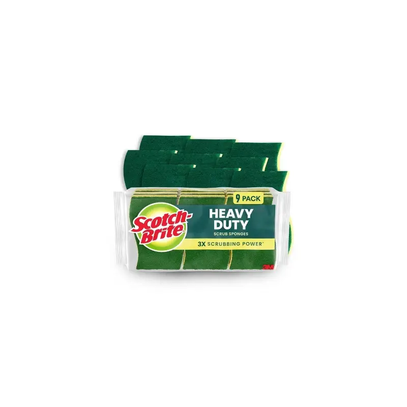 SCOTCH BRITE HEAVY DUTY SPONGES 9C