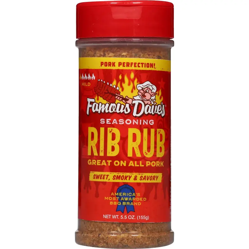 FAMOUS DAVES RIB RUB MILD 5.5OZ