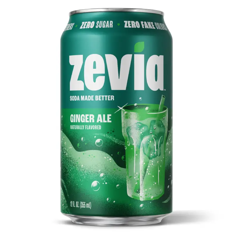 ZEVIA CREAM SODA ZERO SUGAR