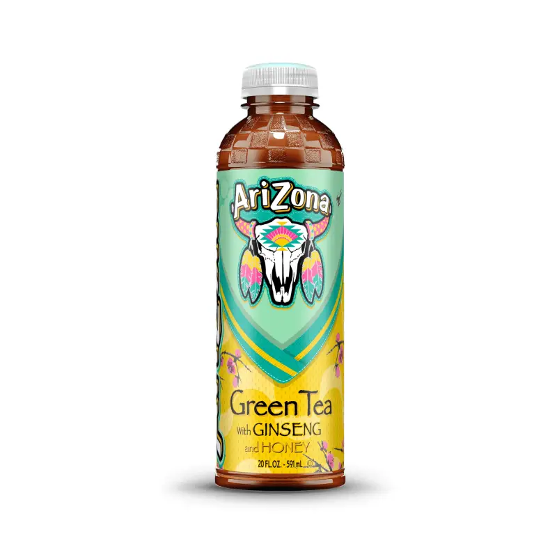 ARIZONA GREEN TEA WITH GINSENG & HONEY 20 OZ